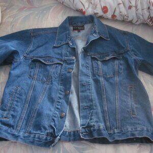 Brand New Men's Ten West Denim Cowboy Trucker's Jean Jacket - Size Medium.